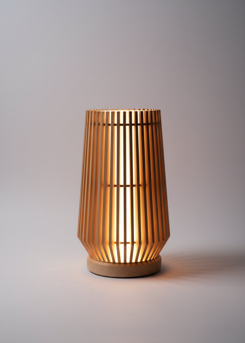 Japanese Slat Lamp